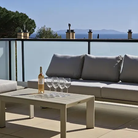 Le Duplex Charme Des Amandiers - Air Conditioning - Sea View 아파트