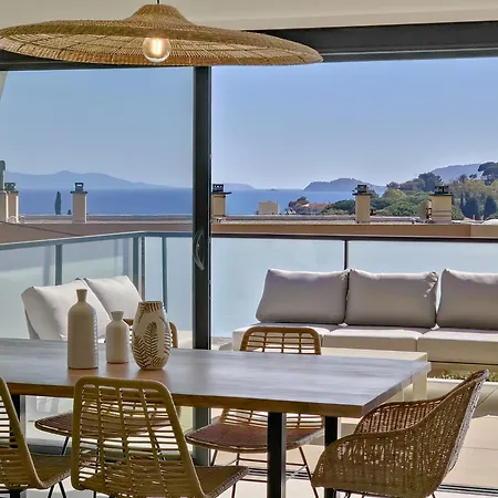 Apartment Le Duplex Charme Des Amandiers - Air Conditioning - Sea View