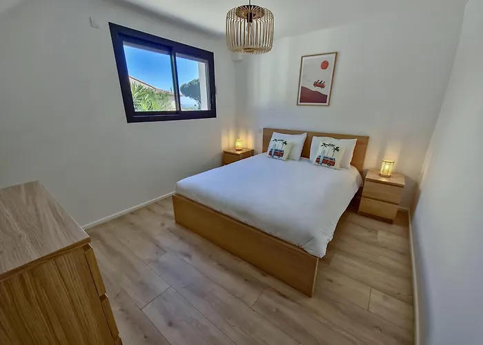 아파트 Le Duplex Charme Des Amandiers - Air Conditioning - Sea View *