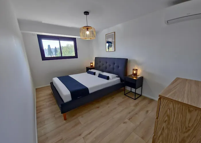 Le Duplex Charme Des Amandiers - Air Conditioning - Sea View *