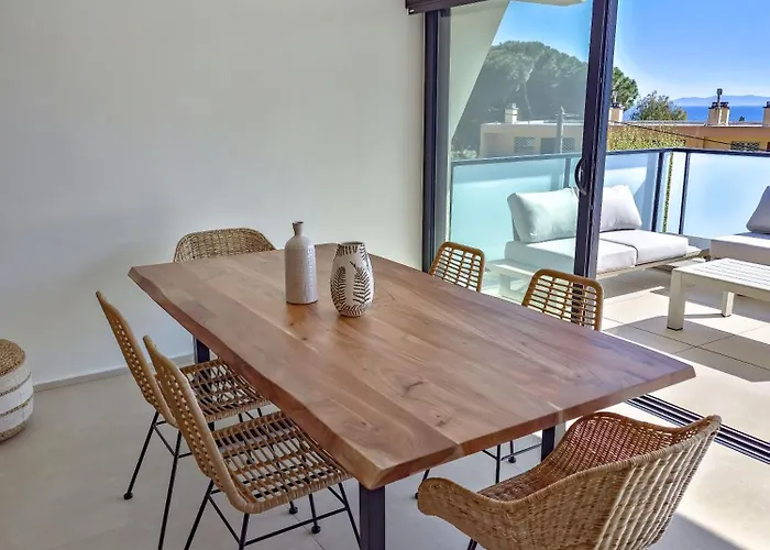 Appartement Le Duplex Charme Des Amandiers - Air Conditioning - Sea View *